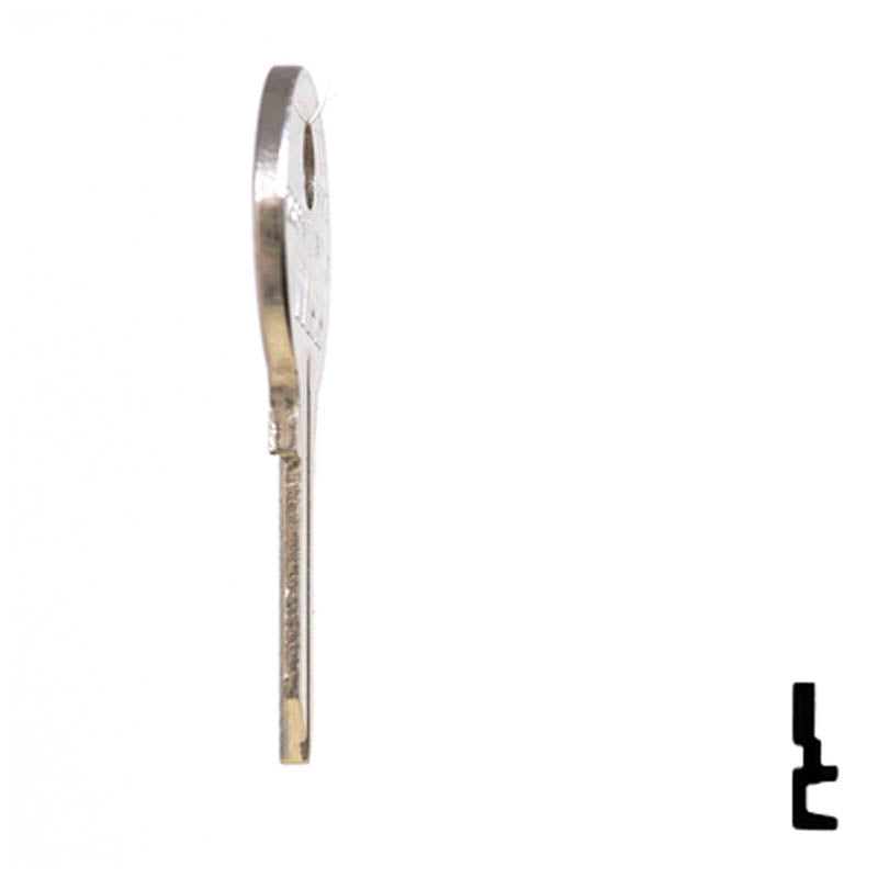 Uncut Key Blank | National | RO4, 1069FL Office Furniture-Mailbox Key Ilco