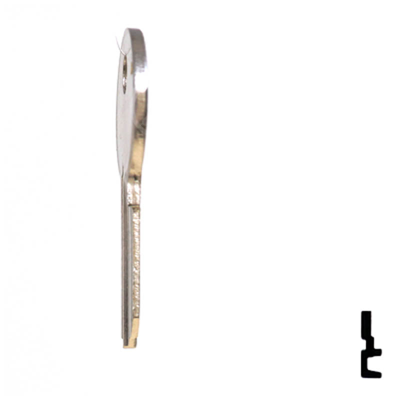 Uncut Key Blank | National | RO4, 1069FL Office Furniture-Mailbox Key Ilco