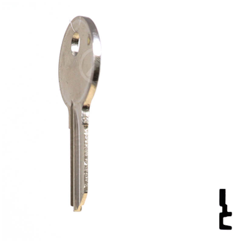 Uncut Key Blank | National | RO4, 1069FL Office Furniture-Mailbox Key Ilco