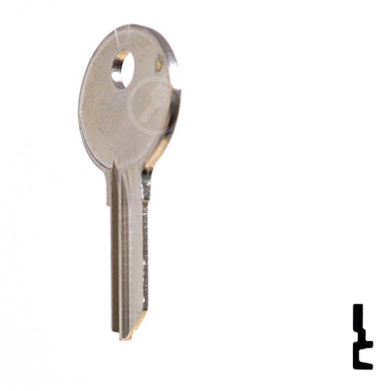 Uncut Key Blank | National | RO4, 1069FL Office Furniture-Mailbox Key Ilco