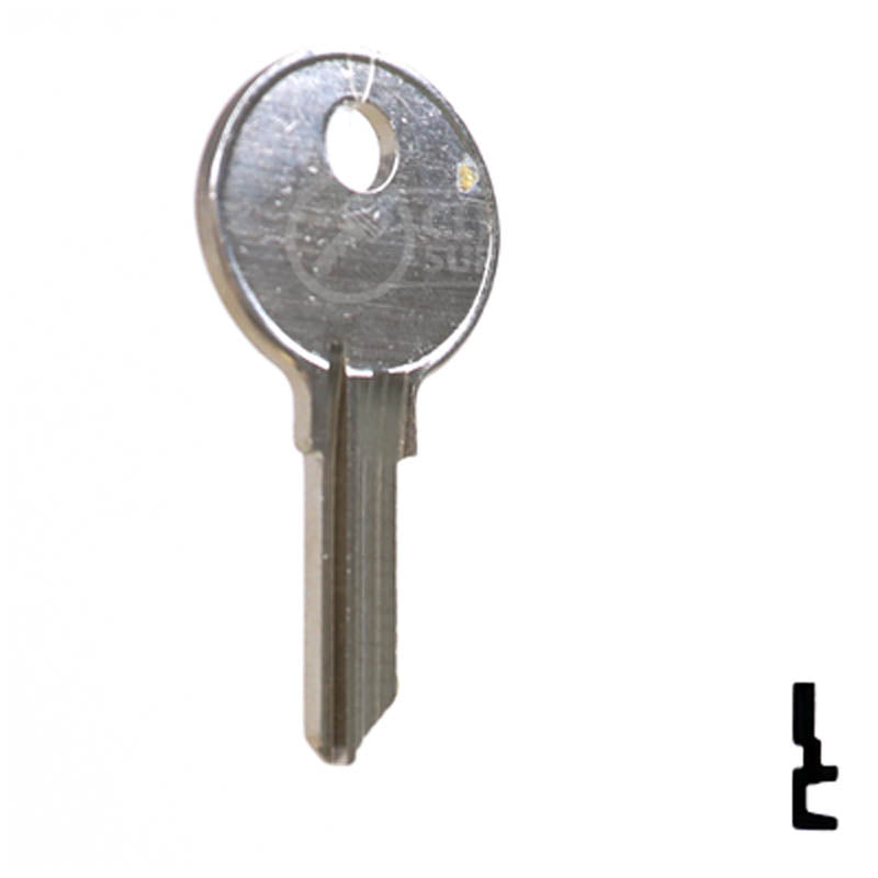 Uncut Key Blank | National | RO4, 1069FL Office Furniture-Mailbox Key Ilco