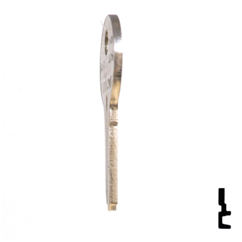 Uncut Key Blank | National | RO4, 1069FL Office Furniture-Mailbox Key Ilco