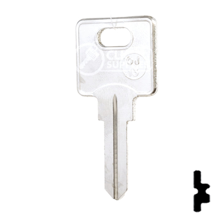 Uncut Key Blank | Ojmar | OJ-13 Office Furniture-Mailbox Key JMA USA