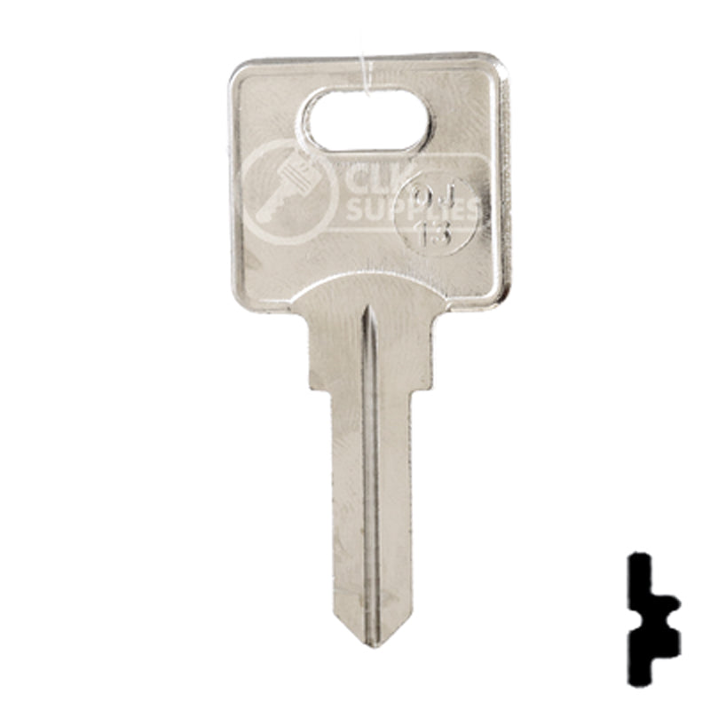 Uncut Key Blank | Ojmar | OJ-13 Office Furniture-Mailbox Key JMA USA