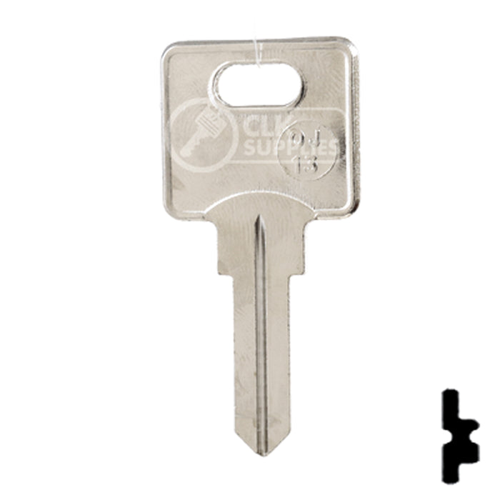 Uncut Key Blank | Ojmar | OJ-13 Office Furniture-Mailbox Key JMA USA