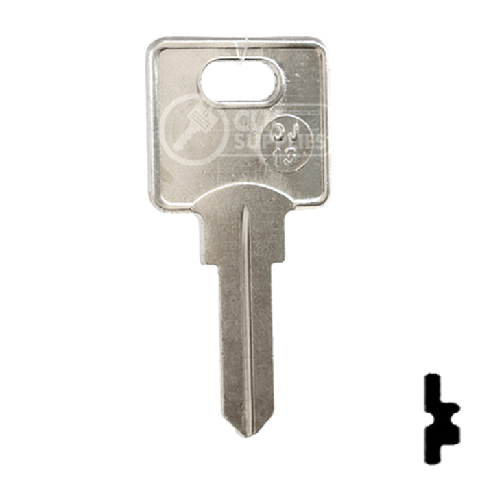 Uncut Key Blank | Ojmar | OJ-13 Office Furniture-Mailbox Key JMA USA