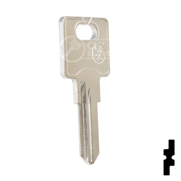 Uncut Key Blank | Ojmar | OJ-14 Office Furniture-Mailbox Key JMA USA