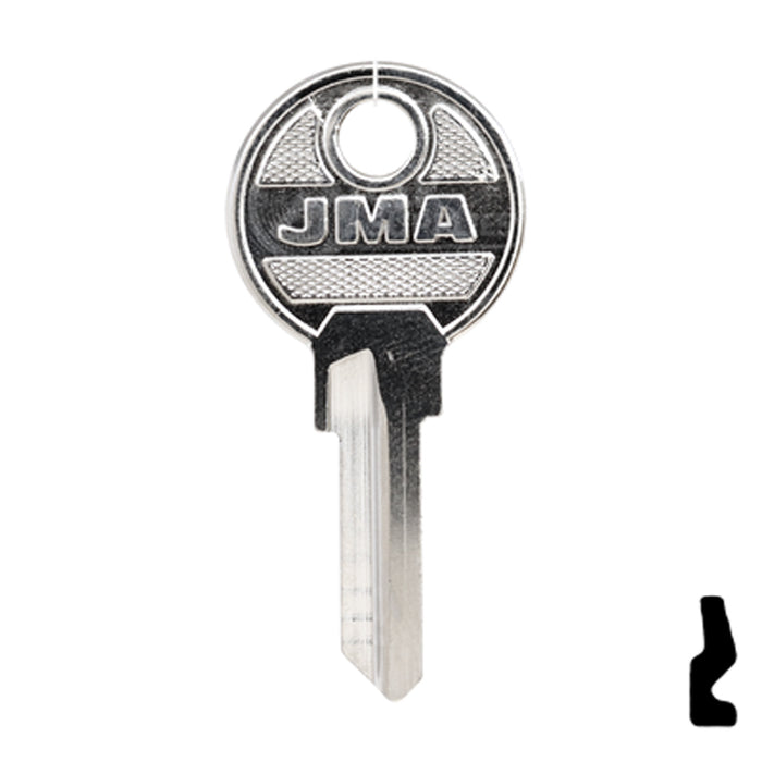 Uncut Key Blank | Ojmar | OJ-9D Office Furniture-Mailbox Key JMA USA