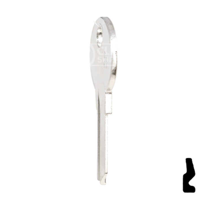 Uncut Key Blank | Ojmar | OJ-9D Office Furniture-Mailbox Key JMA USA