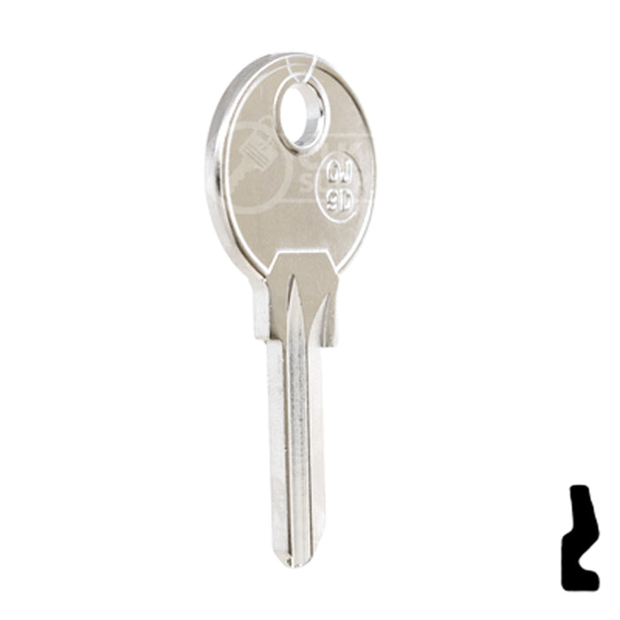 Uncut Key Blank | Ojmar | OJ-9D Office Furniture-Mailbox Key JMA USA