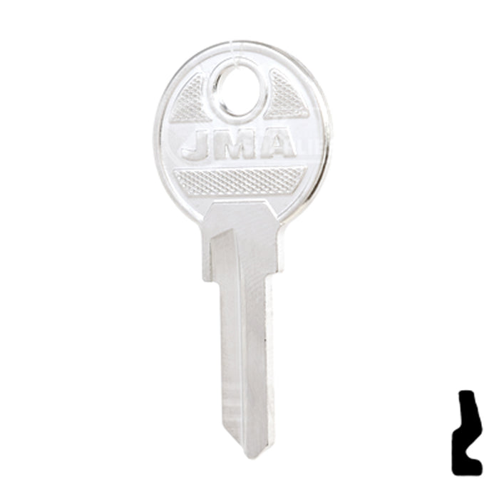 Uncut Key Blank | Ojmar | OJ-9D Office Furniture-Mailbox Key JMA USA