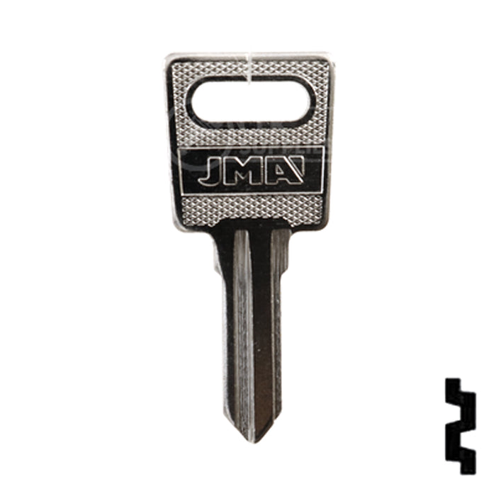 Uncut Key Blank | Sandusky, Hafele | LS6, LAS-FH Office Furniture-Mailbox Key JMA USA