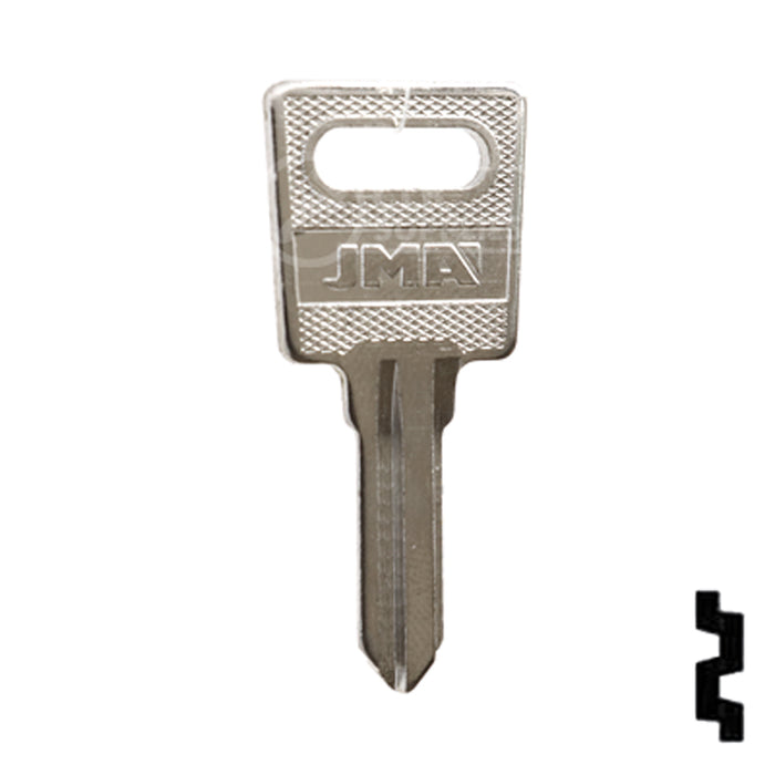 Uncut Key Blank | Sandusky, Hafele | LS6, LAS-FH Office Furniture-Mailbox Key JMA USA