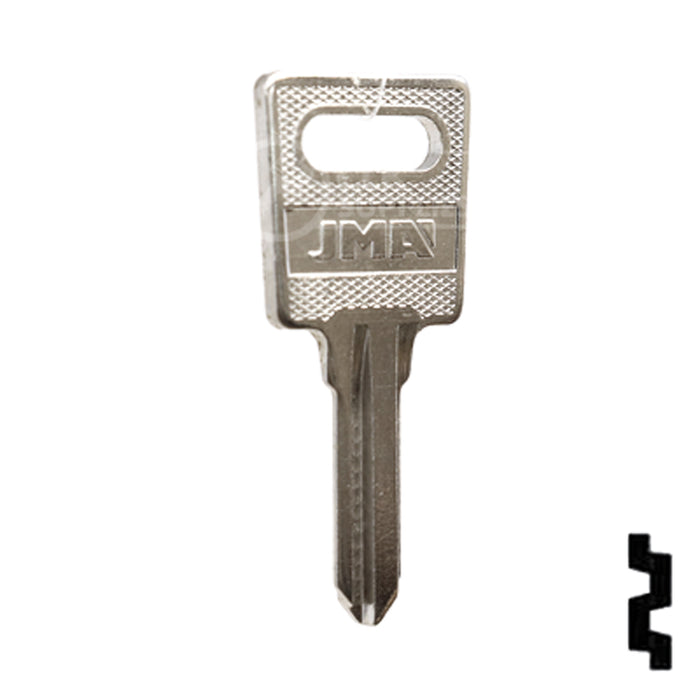 Uncut Key Blank | Sandusky, Hafele | LS6, LAS-FH Office Furniture-Mailbox Key JMA USA