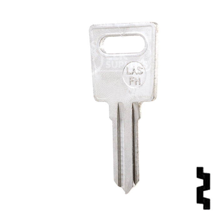 Uncut Key Blank | Sandusky, Hafele | LS6, LAS-FH Office Furniture-Mailbox Key JMA USA