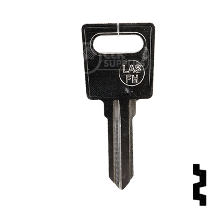 Uncut Key Blank | Sandusky, Hafele | LS6, LAS-FH Office Furniture-Mailbox Key JMA USA