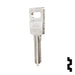 Uncut Key Blank | Sandusky, Hafele | LS6, LAS-FH Office Furniture-Mailbox Key JMA USA