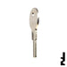 Uncut Key Blank | Schroeder Thompson | 759ST Office Furniture-Mailbox Key Ilco