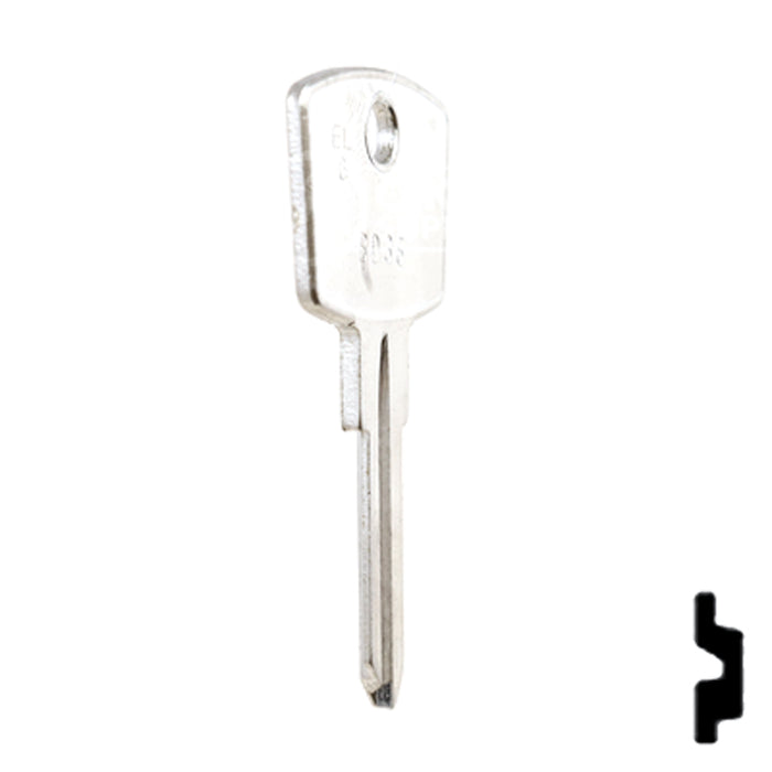 Uncut Key Blank | Shotgun | BD36 Office Furniture-Mailbox Key Framon Manufacturing Company, Inc