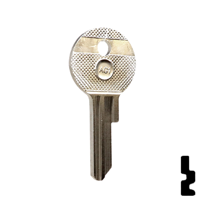 Uncut Key Blank | Silca | AG1 Office Furniture-Mailbox Key Ilco