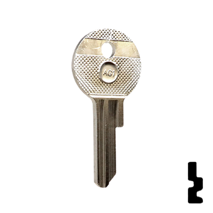 Uncut Key Blank | Silca | AG1 Office Furniture-Mailbox Key Ilco