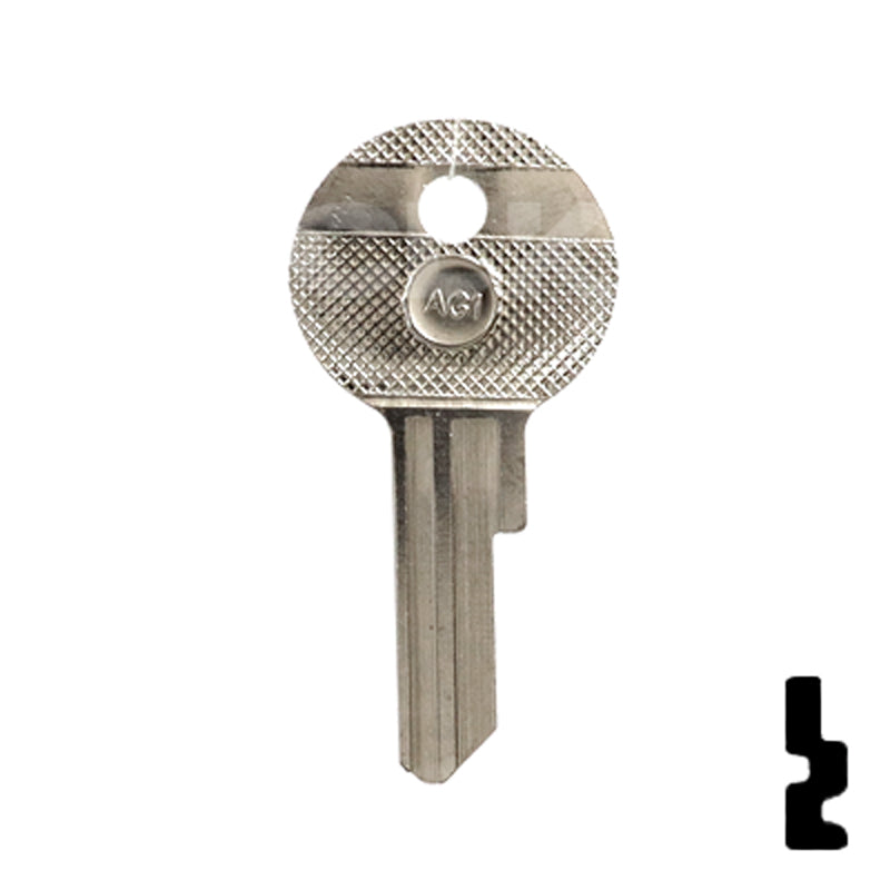 Uncut Key Blank | Silca | AG1 Office Furniture-Mailbox Key Ilco