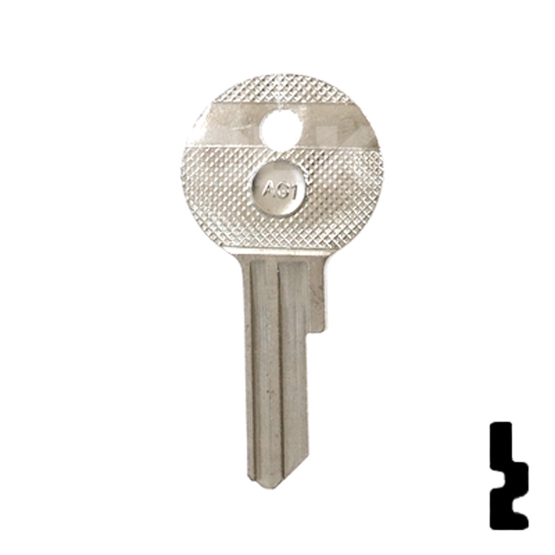 Uncut Key Blank | Silca | AG1 Office Furniture-Mailbox Key Ilco