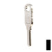 Uncut Key Blank | Silca | BD186 Office Furniture-Mailbox Key Framon Manufacturing Company, Inc