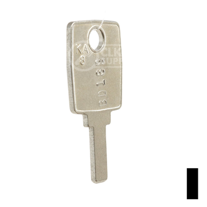 Uncut Key Blank | Silca | BD189 Office Furniture-Mailbox Key Framon Manufacturing Company, Inc