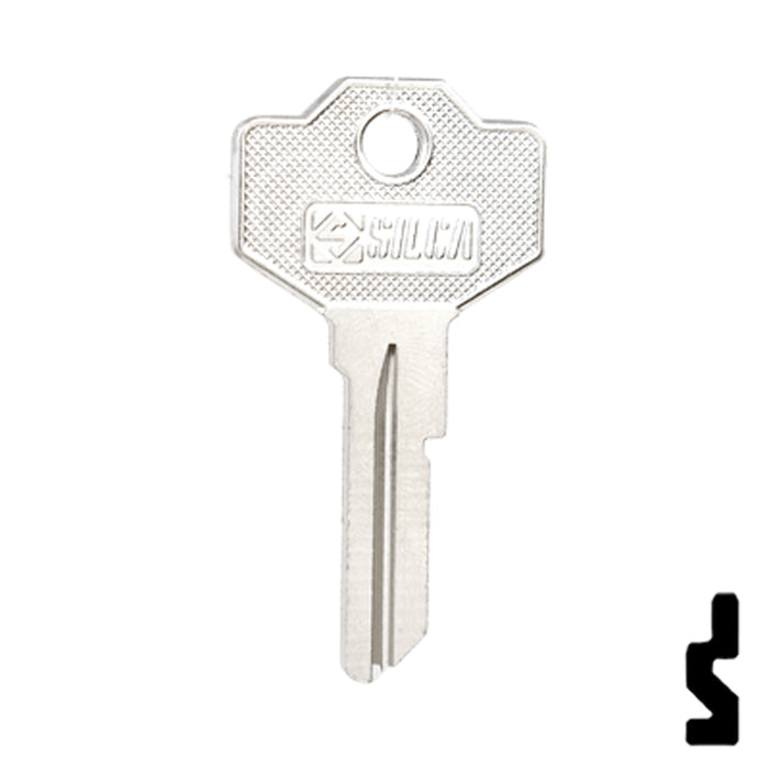 Uncut Key Blank | Simeca | SM1-SI Office Furniture-Mailbox Key Ilco