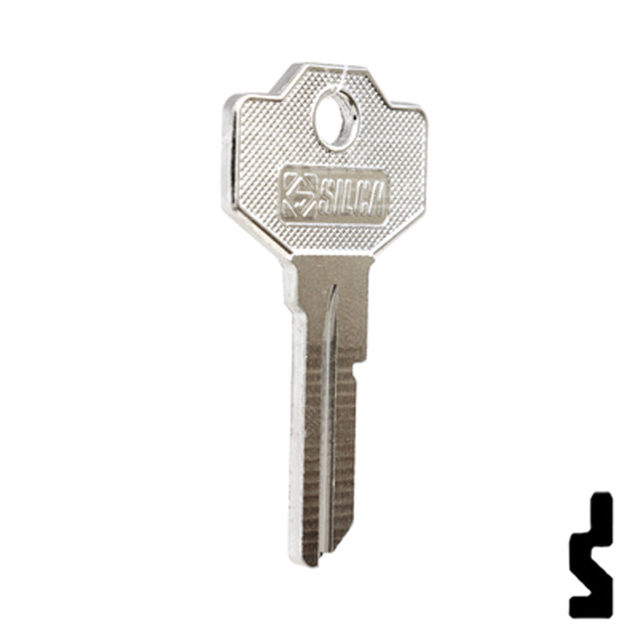 Uncut Key Blank | Simeca | SM1-SI Office Furniture-Mailbox Key Ilco