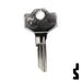 Uncut Key Blank | Simeca | SM1-SI Office Furniture-Mailbox Key Ilco