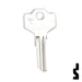 Uncut Key Blank | Simeca | SM1-SI Office Furniture-Mailbox Key Ilco