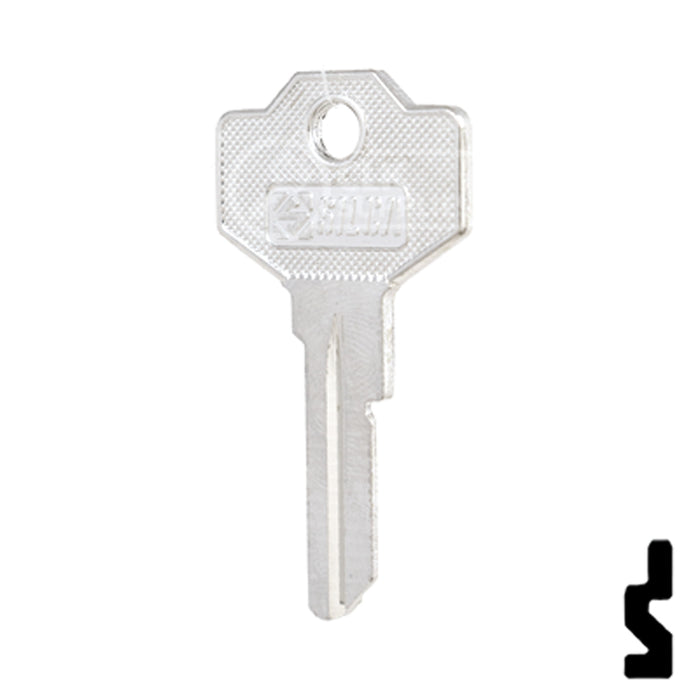 Uncut Key Blank | Simeca | SM1-SI Office Furniture-Mailbox Key Ilco