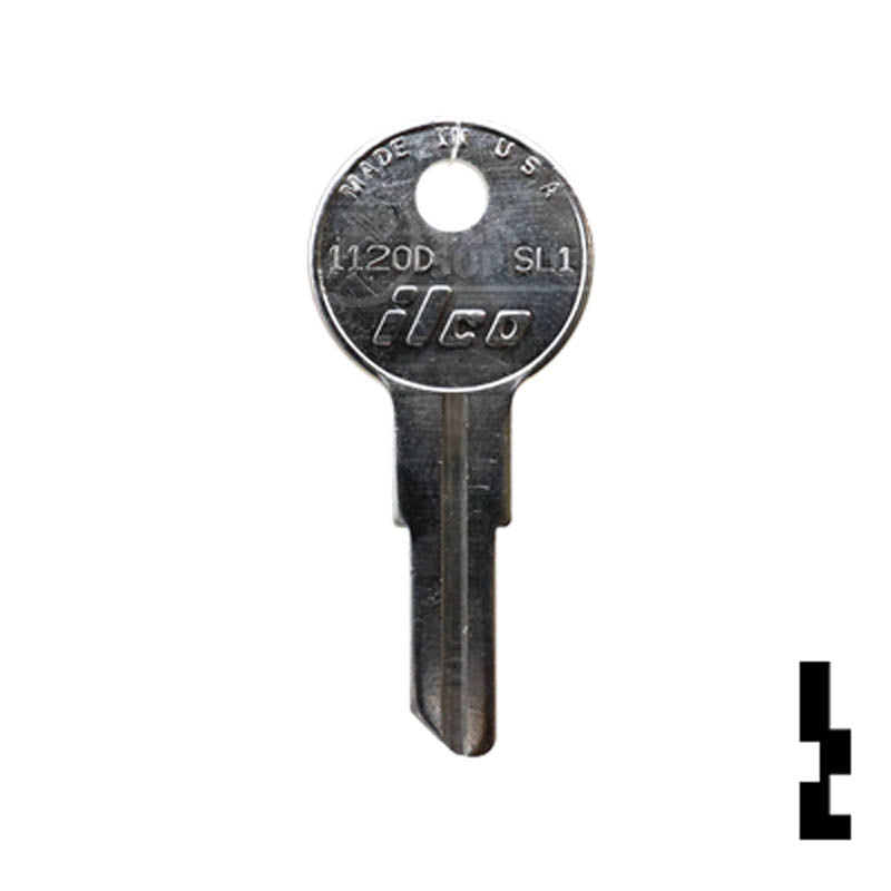Uncut Key Blank | Slaymaker | B89GP Office Furniture-Mailbox Key Ilco