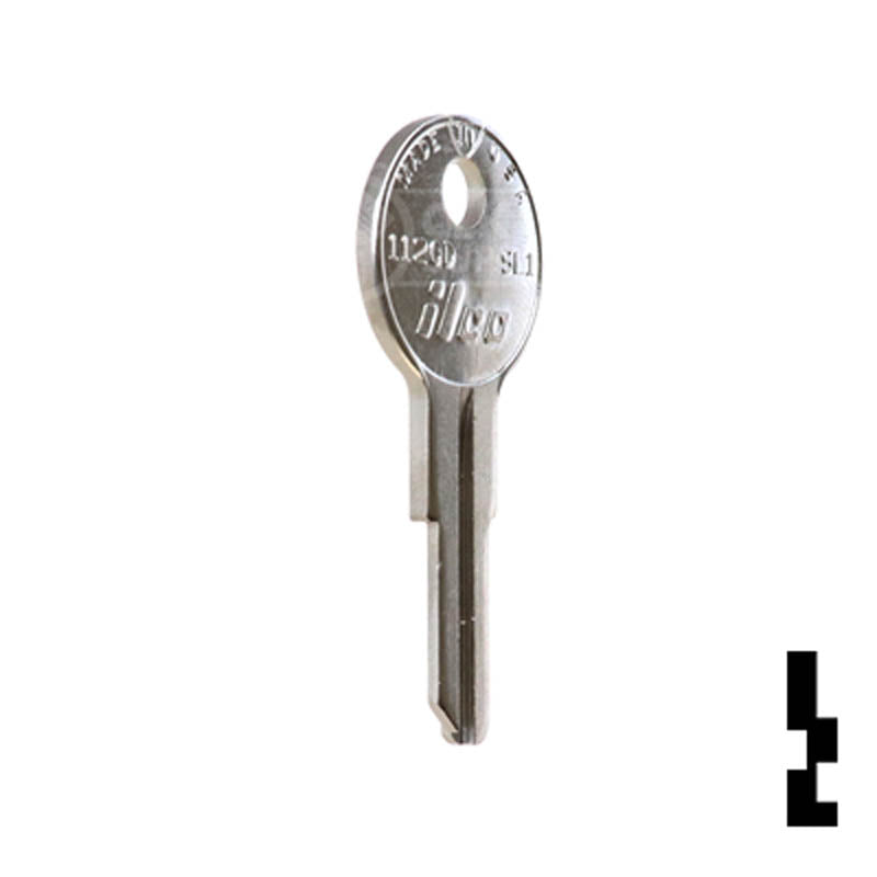 Uncut Key Blank | Slaymaker | B89GP Office Furniture-Mailbox Key Ilco