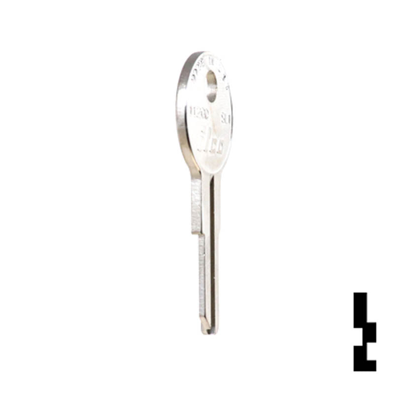Uncut Key Blank | Slaymaker | B89GP Office Furniture-Mailbox Key Ilco