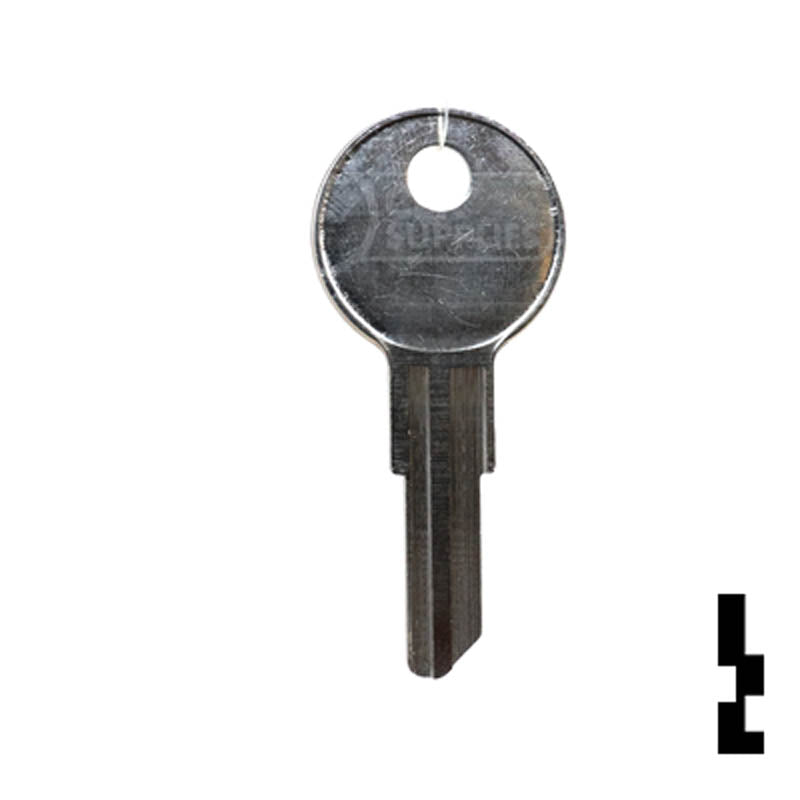 Uncut Key Blank | Slaymaker | B89GP Office Furniture-Mailbox Key Ilco