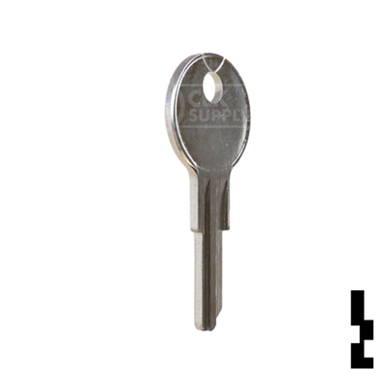 Uncut Key Blank | Slaymaker | B89GP Office Furniture-Mailbox Key Ilco
