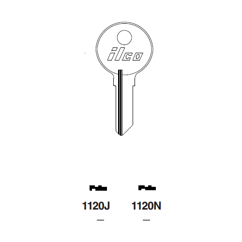 Uncut Key Blank | Slaymaker | BD1120N Office Furniture-Mailbox Key Framon Manufacturing Company, Inc