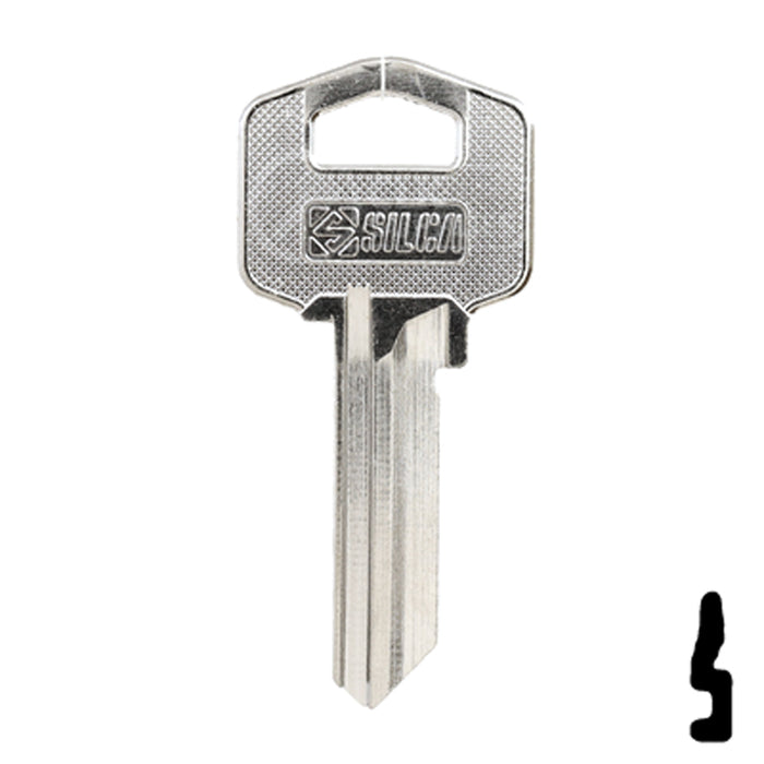 Uncut Key Blank | Tesa | TE2 Office Furniture-Mailbox Key Ilco