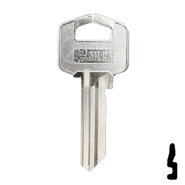 Uncut Key Blank | Tesa | TE2 Office Furniture-Mailbox Key Ilco