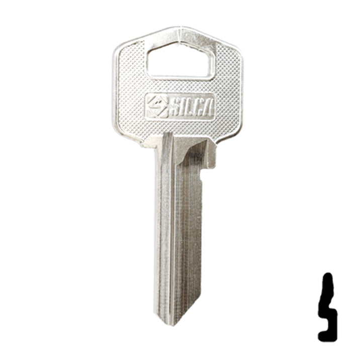 Uncut Key Blank | Tesa | TE2 Office Furniture-Mailbox Key Ilco