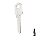 Uncut Key Blank | Tesa | TE2 Office Furniture-Mailbox Key Ilco