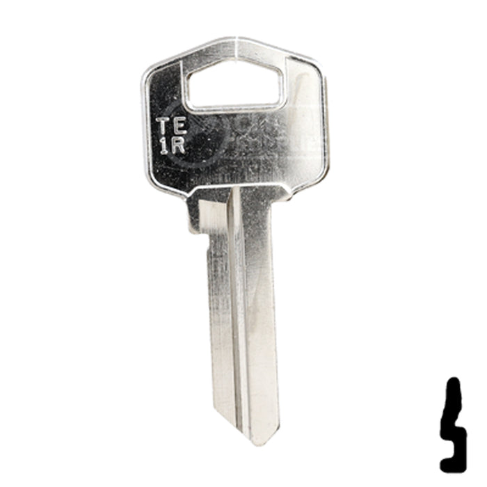 Uncut Key Blank | Tesa | TE2 Office Furniture-Mailbox Key Ilco