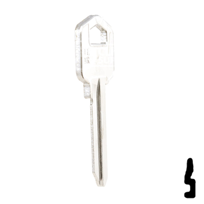 Uncut Key Blank | Tesa | TE2 Office Furniture-Mailbox Key Ilco