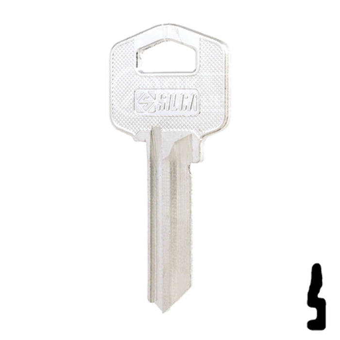 Uncut Key Blank | Tesa | TE2 Office Furniture-Mailbox Key Ilco