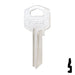 Uncut Key Blank | Tesa | TE2 Office Furniture-Mailbox Key Ilco