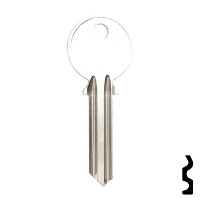 Uncut Key Blank | Universal | U6I Office Furniture-Mailbox Key JMA USA