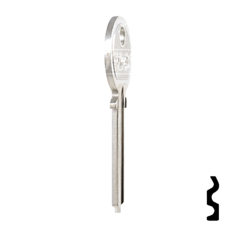 Uncut Key Blank | Universal | U6I Office Furniture-Mailbox Key JMA USA